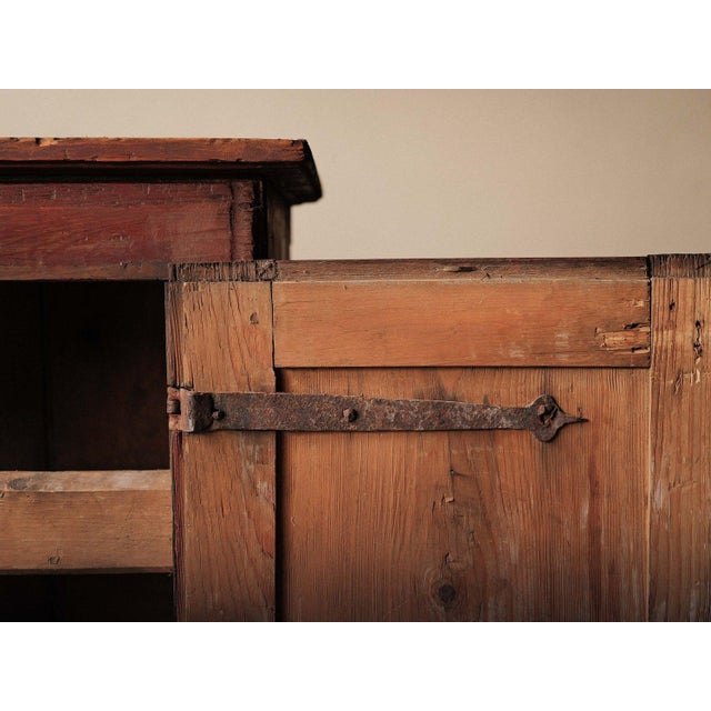 18th Century Swiss Alpine Pine Cabinet For Sale - Image 16 of 18