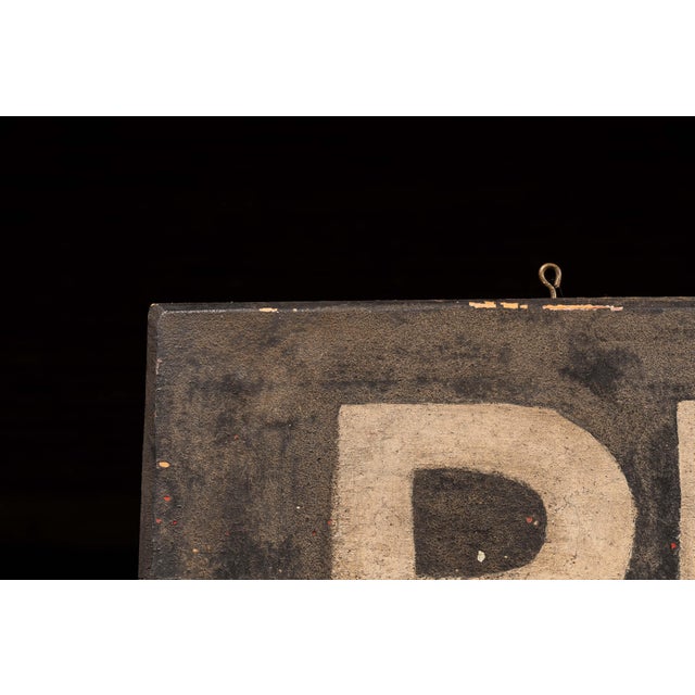 Early 20th Century Early Smaltz “Printing” Trade Sign For Sale - Image 5 of 11