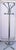 Silver Space Age Chromed Sputnik Hall Coat Rack, 1970s For Sale - Image 8 of 8