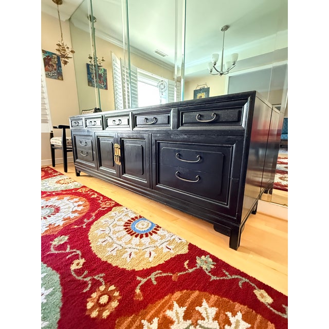 Mazor Masterpiece Hollywood Regency Asian Style Sideboard For Sale - Image 9 of 12
