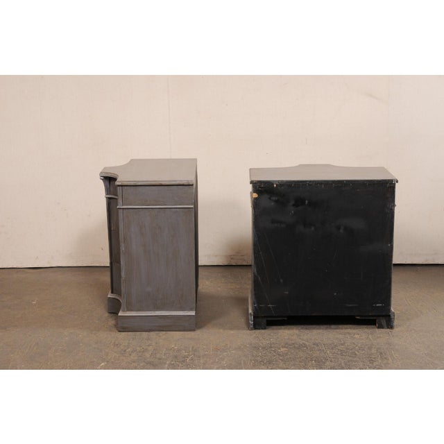 Mid 20th Century French Mid 20th Century "Fluted Column" Chests - A Pair For Sale - Image 5 of 12