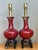 Vintage Sand De Bouf Glazed Ceramic Lamps - A Pair For Sale - Image 12 of 12