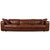 Valentino Three-Seater Sofa and Chair with Ottoman in Leather from Machalke, Set of 3 For Sale - Image 5 of 18