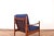 Blue Mid-Century Modern Danish Lounge Chair, 1960s For Sale - Image 8 of 12