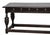 Antique Kittinger William and Mary Style Walnut Bench or Low Sofa Table.