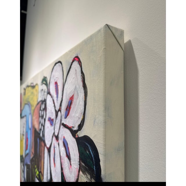 Early 21st Century Scott Harper Mixed Media Painting titled “You do You” 43.5 x 66.5 2025 For Sale - Image 5 of 10