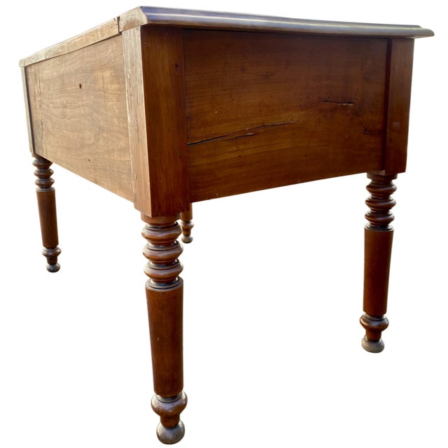 Louis Philippe Style Flat Desk, 1960s For Sale - Image 4 of 9