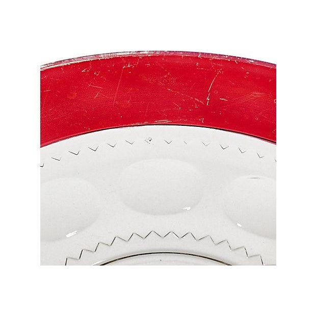 Mid-Century Modern King's Crown Salad Bowl & Plate - A Pair For Sale - Image 3 of 6