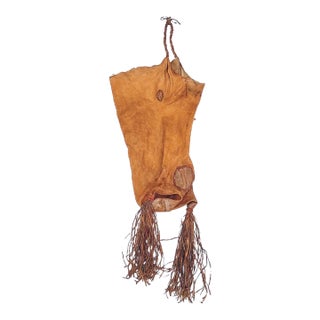 Early 20th Century Dinka Leather Camel Headdress MATTER COLLECTION For Sale
