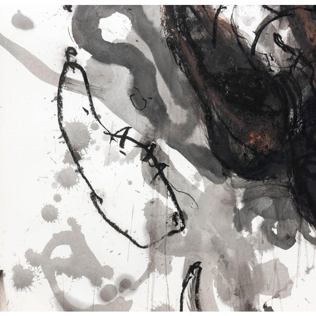 Robert Dandarov "Dark Angel" Mixed Media, 1989 For Sale In New York - Image 6 of 9