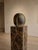 Modern Signed Limited Edition Tony Evans Raku Brown Art Studio Pottery Vase / 1980s Monumental Ceramic Decorative Vessel For Sale - Image 3 of 15