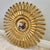 Syroco Mid 20th Century Modern Starburst Wall Clock in Antique Gold Finish For Sale - Image 16 of 18