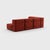 Contemporary Flexible Small Corner Sofa by Ambivalenz, Set of 9 For Sale - Image 3 of 5