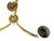 Goldenrod Vintage Italian Brass and Chrome Plated Metal Pendant Lamp, 1940s For Sale - Image 8 of 10