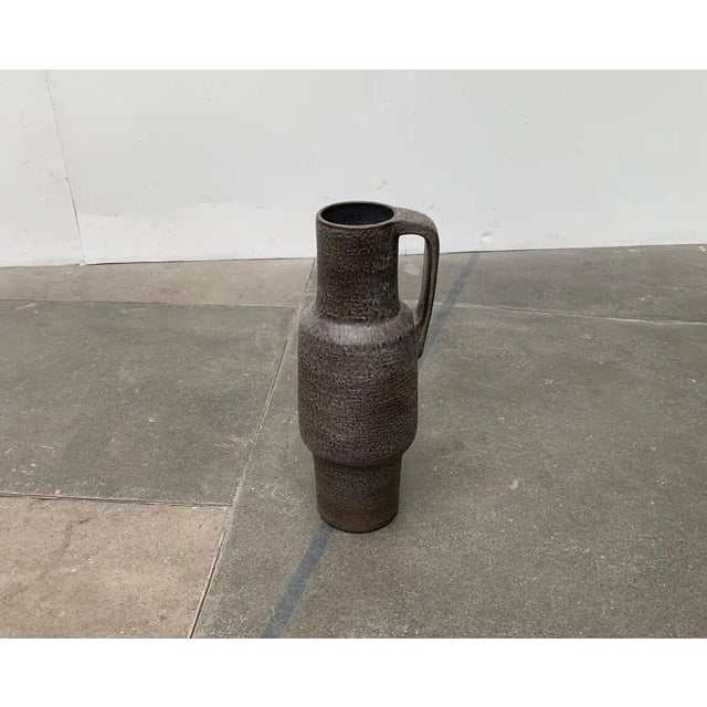 Large Vintage German Ceramic Floor Vase from Karlsruher Majolika For Sale - Image 14 of 18