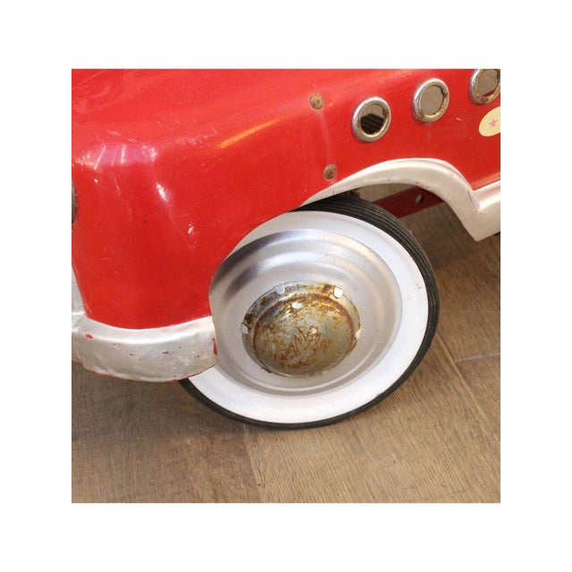 Metal Fire Department Toy Car, 1960s For Sale - Image 7 of 13