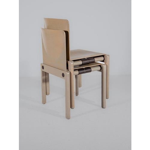 Stacking Chairs by Gerd Lange for Thonet, 1970s, Set of 6 For Sale - Image 16 of 18