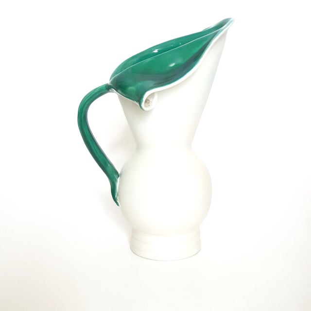 Vintage French Pitcher Vase, 1950s For Sale - Image 11 of 11
