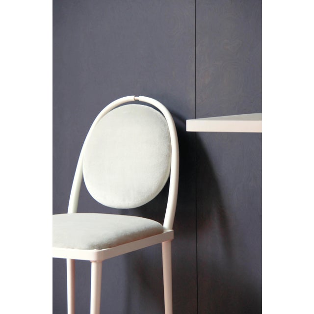 Not Yet Made - Made To Order Mint Green Velvet Balzaretti Chair by Daniel Nikolovski & Danu Chirinciuc for KABINET, 2019 For Sale - Image 5 of 9