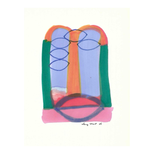 1988 Lang Mart Modern Watercolor