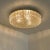 Metal Glass Wall Light/ Flush Mount attributed to Motoko Isshi for Staff, 1970s For Sale - Image 7 of 12