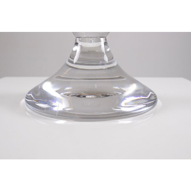 Beige Tiffany Crystal Lamp by Ingo Maurer for Val Saint Lambert, 1960s For Sale - Image 8 of 13