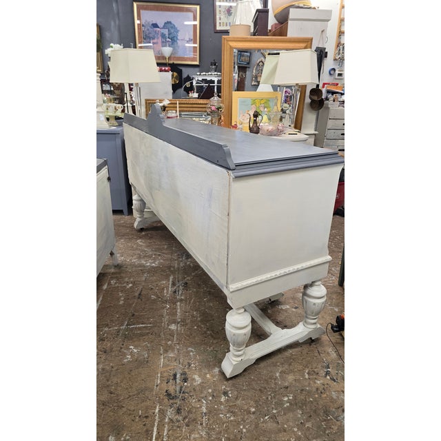 Shabby Chic Vintage Shabby Chic Server / Sideboard For Sale - Image 3 of 12