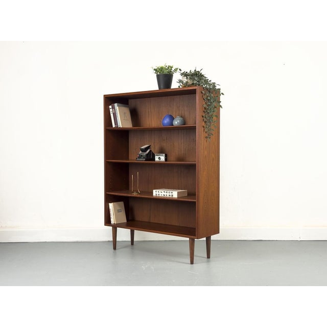 Danish Teak Bookcase by Børge Mogensen for Søborg, 1960s For Sale - Image 14 of 17