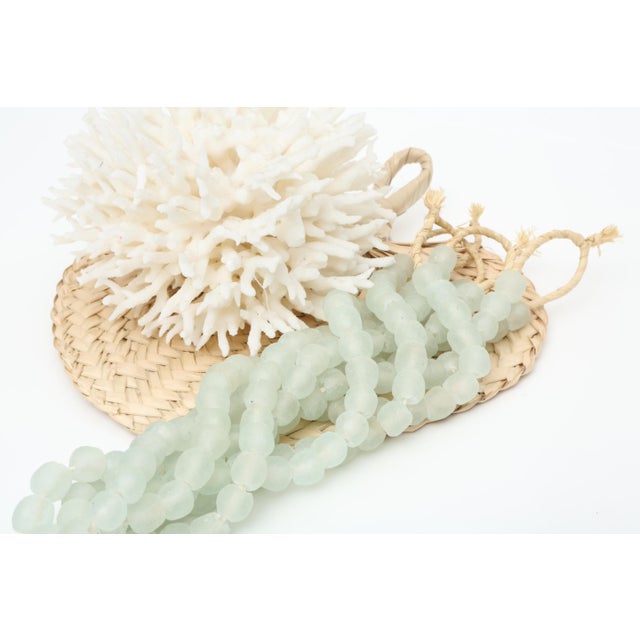 Beautiful Beach and Sea Glass Bead Strands - Set of 4 Beautiful sea glass from Africa. All one of kind, and hand made....