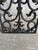 Vintage Wrought Iron Grilles Ornamental Scrollwork, Set of 2 For Sale - Image 5 of 9