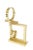 Abstract Vintage Margret Wasserman- Levy Geometric Brass Sculpture, 1970's For Sale - Image 3 of 9