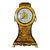 Castilian Imports Oversized Italian Florentine Style Hand-Painted Mantel Clock For Sale