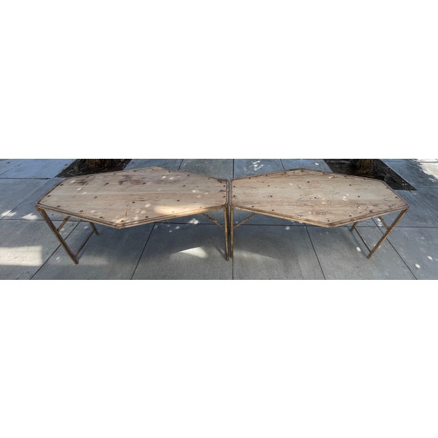 These terrific rustic tables are ideal outdoor dining table. Place them end to end for a super long table or separate them...