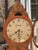 Wood Swedish Mora Clock With Carving and Elegant Lyre-Form Case For Sale - Image 7 of 9
