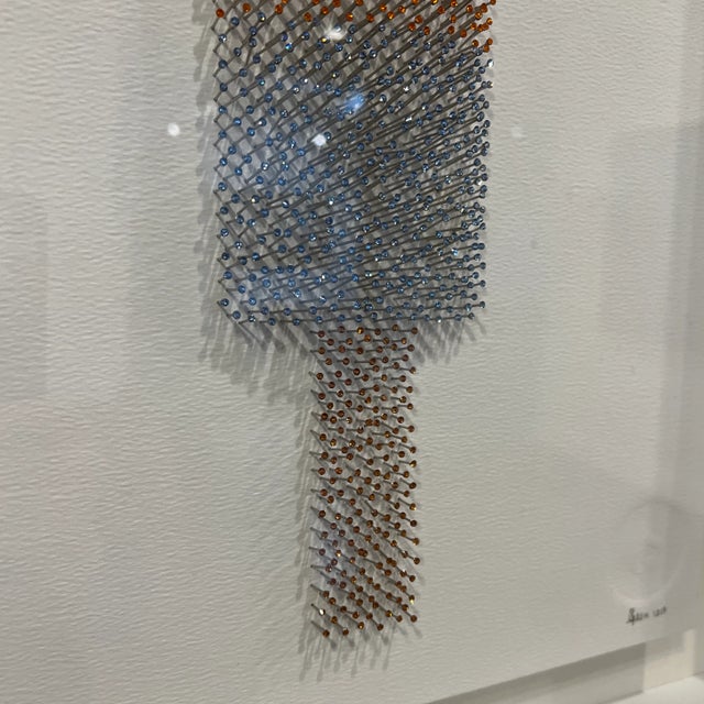 "Blow" Contemporary Minimalist Framed Sculpture by Stephen Graham For Sale - Image 11 of 13