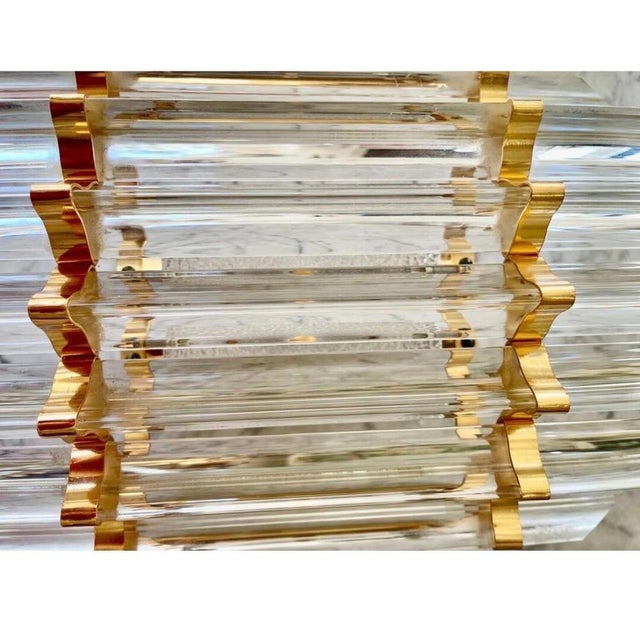 Glass Vintage Italian Wall Light in Glass from Venini, 1980 For Sale - Image 7 of 8