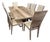Stratus "Medea" Lacquered Wood Dining Table With Eight Chairs For Sale