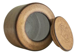 Studio Pottery Stop Lidded Box by Meindert Zaalberg, 1962