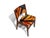 Mid 20th Century Restored Mid-Century Erik Buck Danish Teak Dining Chairs in Abstract Velvet Print For Sale - Image 10 of 15