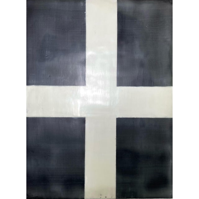 Encaustic Collage Installation by Gina Cochran - "Well, Yeah!" - 9 Panels For Sale - Image 4 of 11