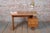 Brown Mid-Century Walnut and Oak Writing Desk from B. Landsman, Czech, 1950s For Sale - Image 8 of 10