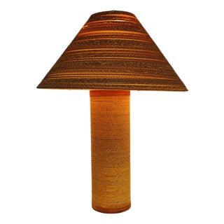 Late 20th Century Cardboard Lamp by Gregory Van Pelt For Sale