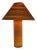 Late 20th Century Cardboard Lamp by Gregory Van Pelt For Sale