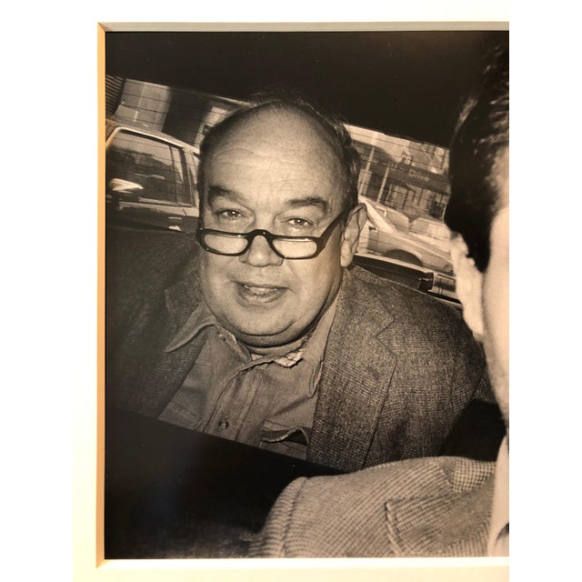 Ryan Weideman, NYC Cabbie and Fare Vintage Silver Gelatin Photo Black White Street Photograph, c.1990 For Sale - Image 4 of 5