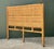 Camel Vintage Braided Rattan Queen Headboard For Sale - Image 8 of 13