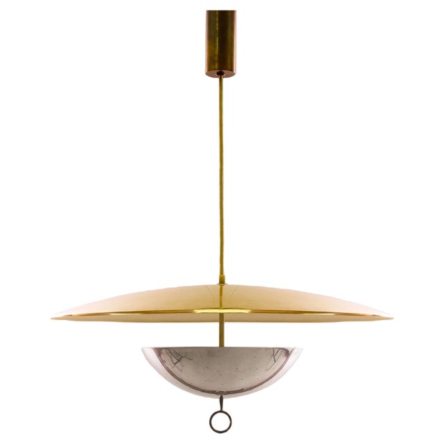 Rare Counterweight Suspension by Gino Sarfatti / Arteluce, 1938 Mod. No. 2007 For Sale