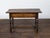 English Georgian Period 1800s Walnut Table with Drawer and Turned Baluster Legs For Sale In Atlanta - Image 6 of 12