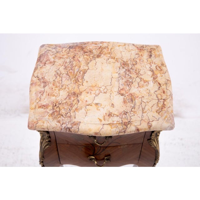 Bedside Tables, France, 1920s, Set of 2 For Sale - Image 9 of 11