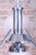 Art Deco Chandelier in Chrome-Plated Steel and Opal Glass, Czech, 1920s For Sale - Image 6 of 14