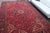 1960s Vintage Persian Handmade Wool Cotton Red Area Rug For Sale - Image 4 of 11